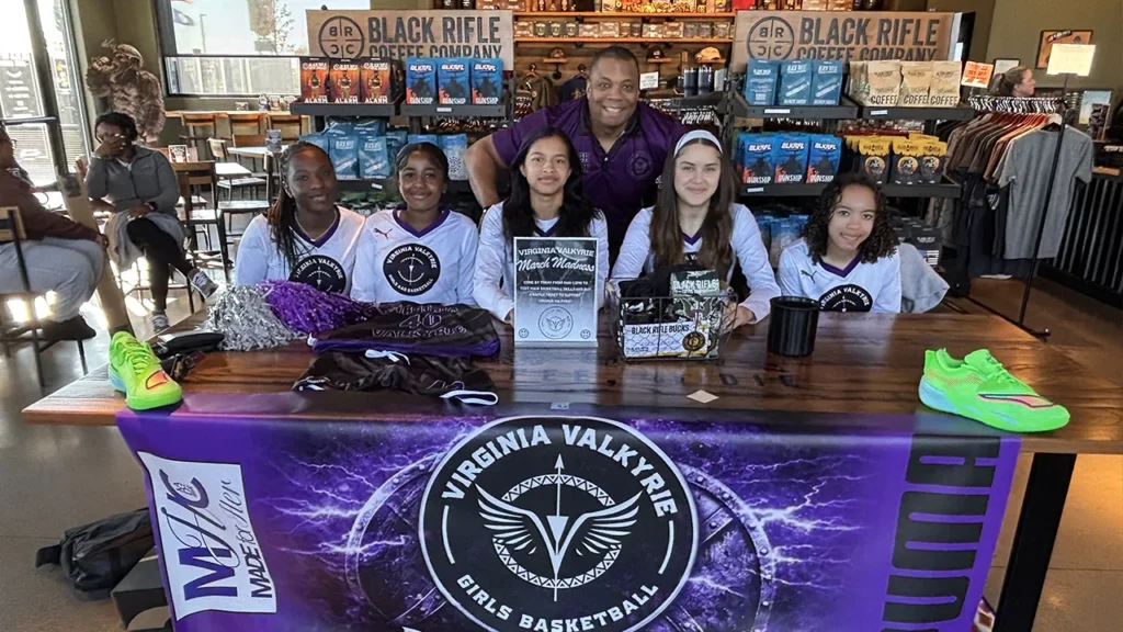 Virginia Valkyrie basketball Fredericksburg